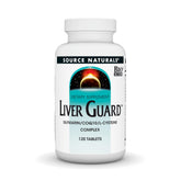 Source Naturals Liver Guard : bouteille de comprimés pour le soutien du foie.