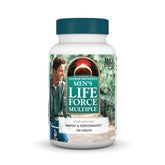 Source Naturals Life Force pour hommes – bouteille recto, soutien nutritionnel quotidien potentiel.