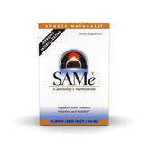 Source Naturals SAMe, boîte pratique avec comprimés enterique visibles, idéal pour votre routine quotidienne.