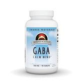 Source Naturals Serene Science GABA - bouteille montrant un calme potentiel et une détente.