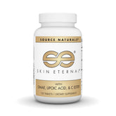 Source Naturals Skin Eternal – bouteille et dosage faciles, soutien potentiel à la fermeté de la peau.