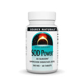 Source Naturals SOD Power tablettes 250 mg – soutien quotidien potentiel