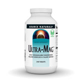 Source Naturals Ultra-Mag 5 en 1 – bouteille montrant le produit et les bénéfices potentiels.