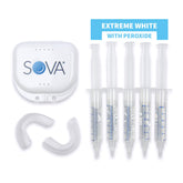 SOVA White: plateau sur mesure pour une application précise du gel.