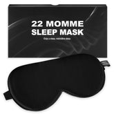 Masque SpacePower en soie 22 momme, ensemble élégant offrant douceur et confort nocturne.