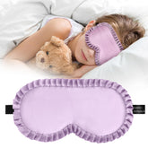 spacepower masque-sommeil-enfant-velours pourpre: douceur satinée pour des siestes paisibles.