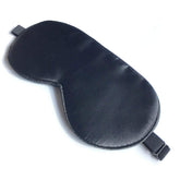 SpacePower masque-sommeil en soie, vue de face, confort luxueux et occultation efficace.