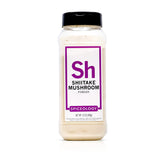 Spiceology Poudre Shiitake emballage 12oz, idéale pour rehausser plats et bouillons.