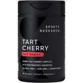 Sports Research capsules cerises Montmorency dans une bouteille pratique, facile à prendre.