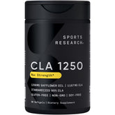 Sports Research CLA, bouteille 1250 mg, soutien potentiel lors de l'entraînement.