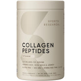 Sports Research Collagen Peptides : bouteille et scoop, usage quotidien pratique