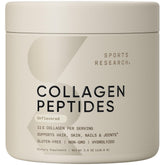 Sports Research Collagen Peptides – Bouteille prête à l'emploi pour votre routine quotidienne.
