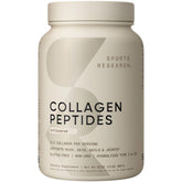 Sports Research collagene peptides: poudre prête à ajouter à votre routine beauté et sport.