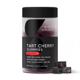 Sports Research gommes cerise acide dans la bouteille, goût agréable après l'entraînement.