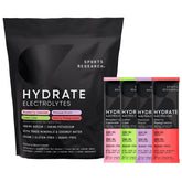 Sports Research Hydrate sticks framboise-citronnade, hydratation rafraîchissante pendant l'entraînement