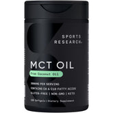 Sports Research MCT Capsules dans leur bouteille pratique pour un soutien énergétique