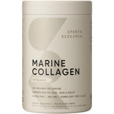 Sports Research Poudre collagene marine: texture fine pour peau et articulations.