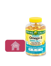 Spring Valley Omega-3 en bouteille – soutien potentiel pour les yeux