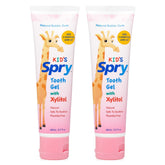 Spry dentifrice xylitol sans fluor pour bébés — emballage attrayant.