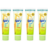 Spry dentifrice-xylitol bébé, gel sûr et savoureux pour les premières dents.