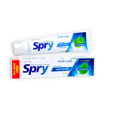 Spry dentifrice Xylitol menthe — emballage 5oz, pratique pour une routine naturelle.