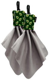 SPUDZ Classic chiffon microfibre dans pochette Avocat pour lunettes propres.
