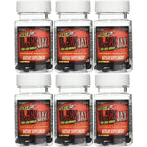 Black Jax de STACKER 2 — bouteille 120 capsules, énergie soutenue pour entraînements