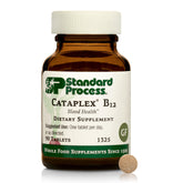 Standard Process Cataplex B12 – bouteille vue de face, soutien potentiel au bien‑être