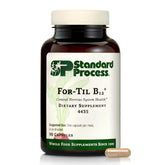 Standard Process For-Til B12 : bouteille et capsules, soutien potentiel au système nerveux.