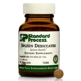 Standard Process Spleen Desiccated, comprimés: soutien potentiel à la rate et au système immunitaire.