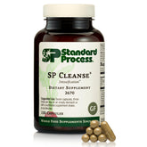 SP Cleanse de Standard Process – Bouteille vue de face, soutien digestif potentiel.