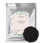 Starwest Botanicals baies de sureau entieres sechees 1 livre: parfaites pour infusion aromatique