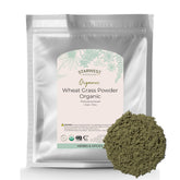 Starwest Botanicals Poudre de Blé Bio dans un sachet refermable pour préserver la fraîcheur.