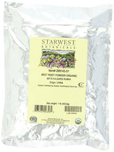 Starwest Botanicals poudre de betterave en vrac, parfaite pour rehausser les jus et smoothies.