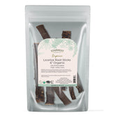 Starwest Botanicals tiges de réglisse bio prêtes pour infusions aromatiques