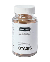 Stasis bouteille énergie et focus pour démarrer la journée