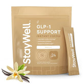 Stay-Well Naturals Slim Coffee GLP-1 – bouteille, soutien à l'appétit et énergie durable.