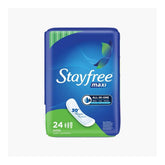 Stayfree Maxi serviettes – ensemble pack 2, protection discrète et confortable toute la journée