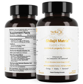 Stellar Health – bouteille du complexe mitochondrial avec Shilajit pour énergie durable.