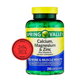 STS Home Calcium Magnésium Zinc D3 – Bouteille visible, soutien des os et dents au quotidien.