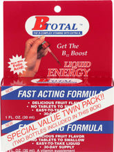 Sublingual B-Total: flacon-gouttes, énergie naturelle durable sans caféine.
