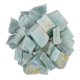 SUBSH Amazonite brut 1 livre: pierres brutes idéales pour décor et projets créatifs.