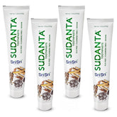 Sudanta dentifrice herbal – Emballage élégant pour la routine quotidienne.