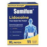Pansement Sumifun grand format lidocaïne couvrant lombaire pour soulagement ciblé