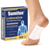 Pansement Sumifun Lidocaïne pour le pied, soulagement ciblé du talon et de l’arche