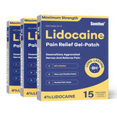 Patch Sumifun lidocaïne 4% emballage pratique et prêt à l'emploi