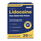 Sumifun Patch Lidocaïne pour le dos, soulagement ciblé des douleurs musculaires
