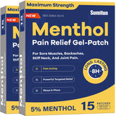 Patch Sumifun menthol: soulagement rapide pour le dos