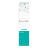Summer's Eve Douche Fraîche: Bouteille légère et réduction d'odeur, sensation de propreté.