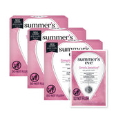Lingettes Summer's Eve Simply Sensitive utilisées quotidiennement pour une fraîcheur douce